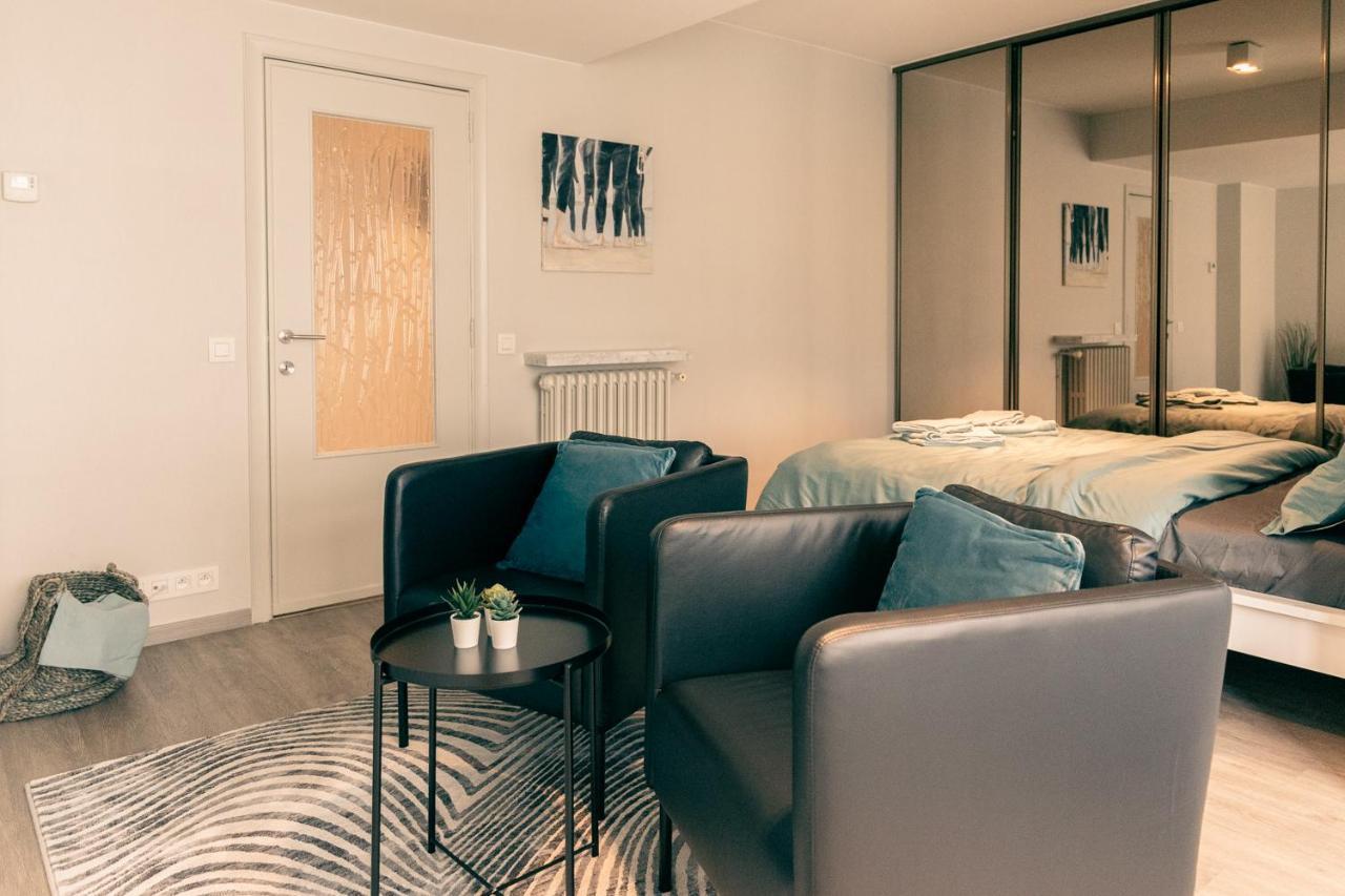 Ruime 2 Pers Studio Bij Casino Oostende: Geniet Van Zee, Kunst, En Relax Exteriér fotografie
