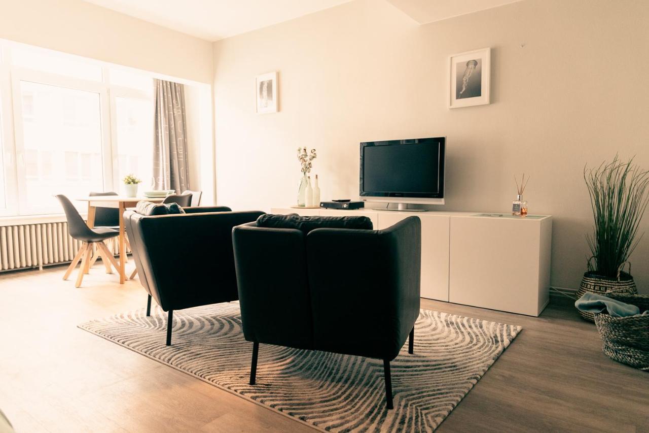 Ruime 2 Pers Studio Bij Casino Oostende: Geniet Van Zee, Kunst, En Relax Exteriér fotografie